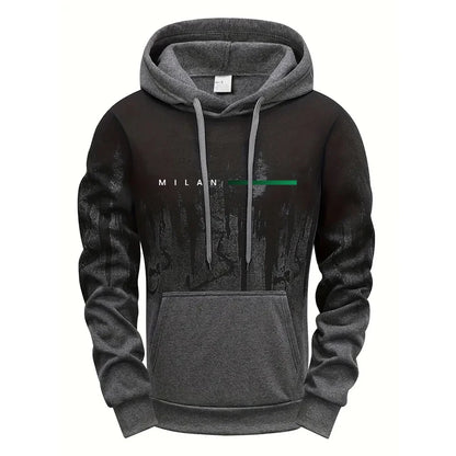 Italy Fashion Men Hooded Sweatshirts