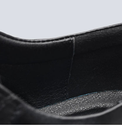 Summer Hallow Breathable Platform Leather Shoes