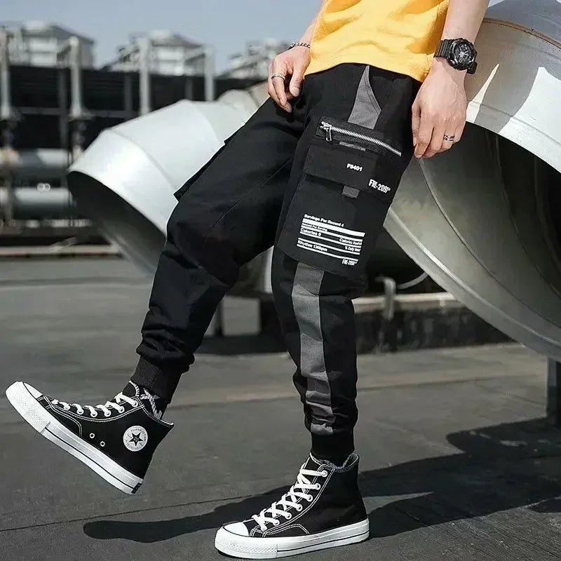 New Streetwear Men's Multi Pockets Cargo Harem Pants