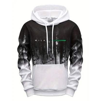 Italy Fashion Men Hooded Sweatshirts