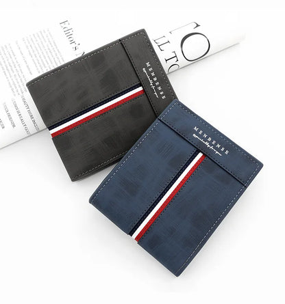 New Short Men Wallets Slim Card Holder
