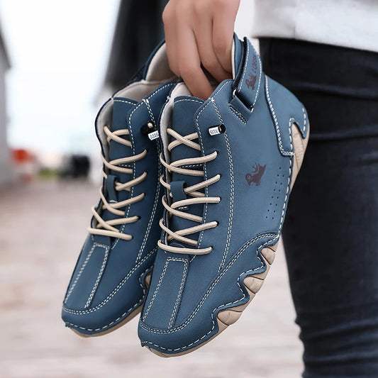 Leather Casual Shoes Sneakers for Men