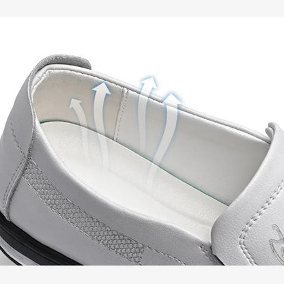 Leather Shoes for Men Designer Loafers High Quality Adult Moccasins