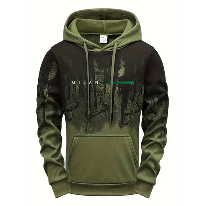 Italy Fashion Men Hooded Sweatshirts