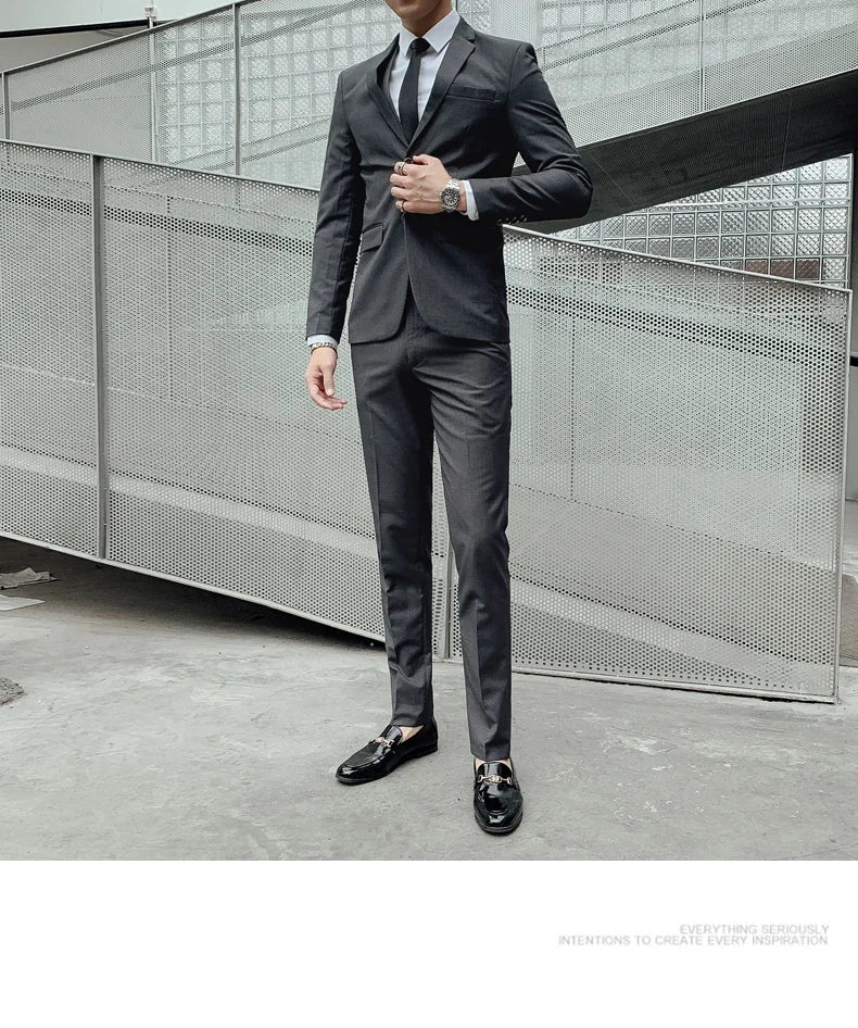 Buisness Suit (Blazer+ Vest + Pants)