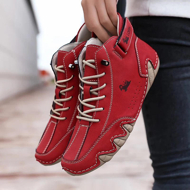 Leather Casual Shoes Sneakers for Men