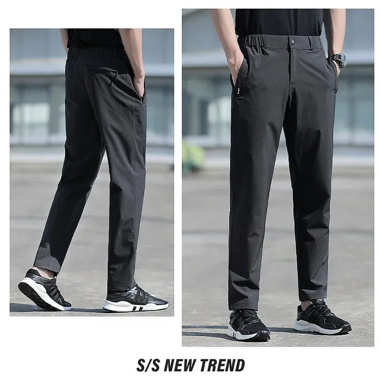Ice Silk Men's Summer Pants