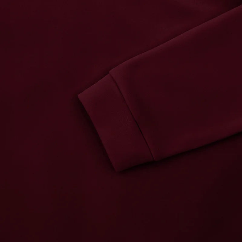 Solid color casual sweater