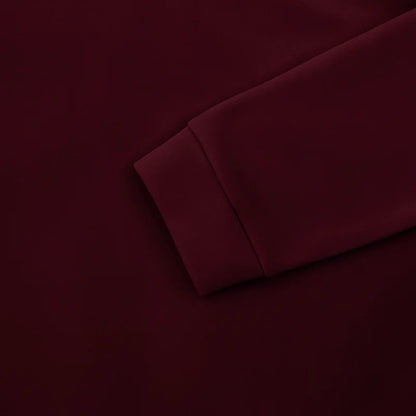 Solid color casual sweater