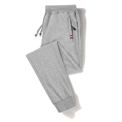 Elastic Waist Sweatpants Cotton Trousers