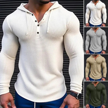 Spring Solid Color Slim Fit Long Sleeved T-shirt