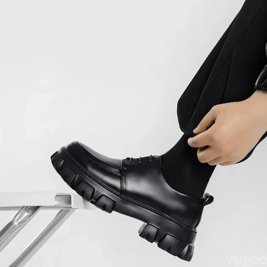 New Chunky Platform Retro Work Shoes