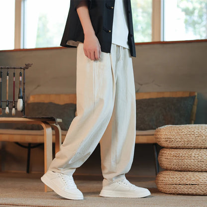 New Cotton Linen Harem Pants