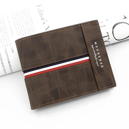 New Short Men Wallets Slim Card Holder