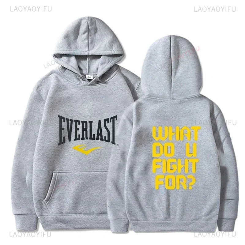 Everlast Men's Hoodies Fashion Long Sleeve Printing Sweatshirt
