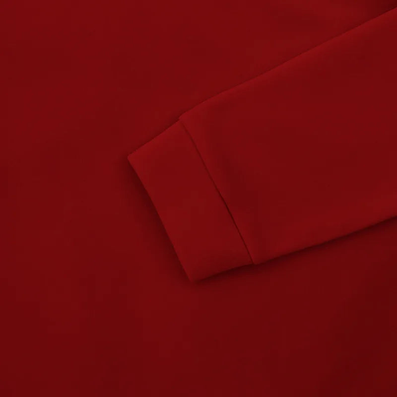 Solid color casual sweater