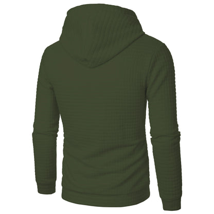 Long sleeve hoodie, warm color hooded sweatshirt coat