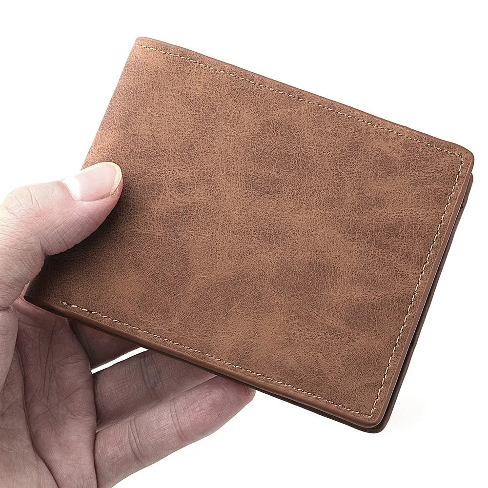 New Wallet Men Short Dollar Clip Zipper