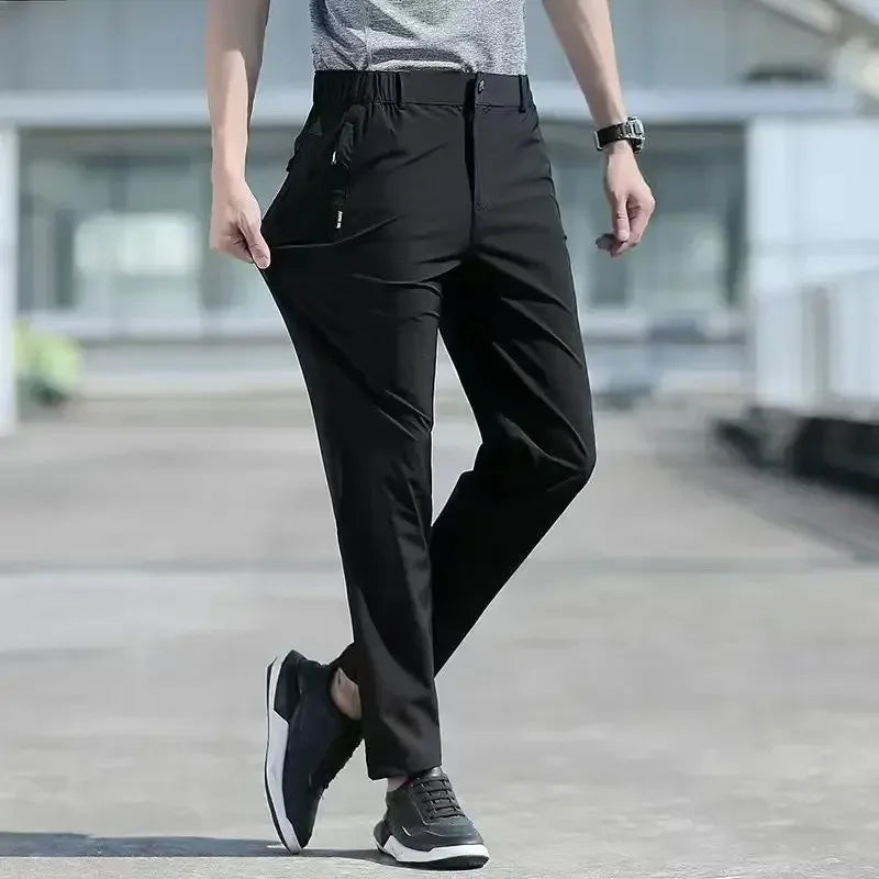 Ice Silk Men's Summer Pants