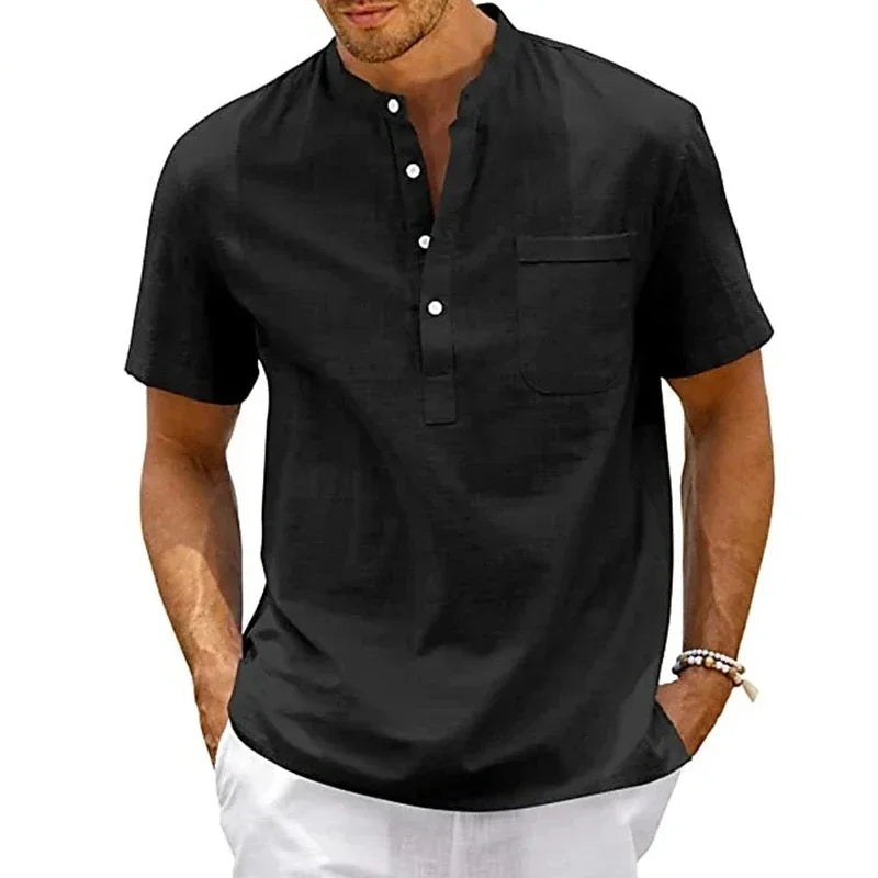 Men's Casual Slim Fit Polo Shirt
