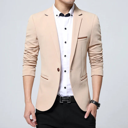 Men's Sport Coat Casual Business Blazer