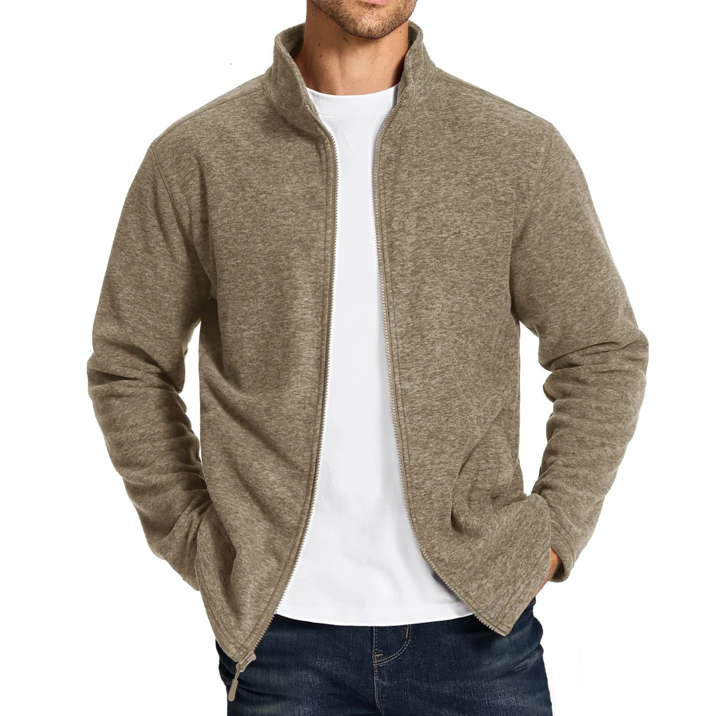 TACVASEN Lightweight Full Zip Fleece Jackets