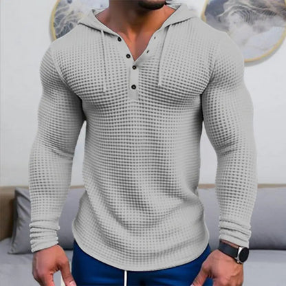 Spring Solid Color Slim Fit Long Sleeved T-shirt