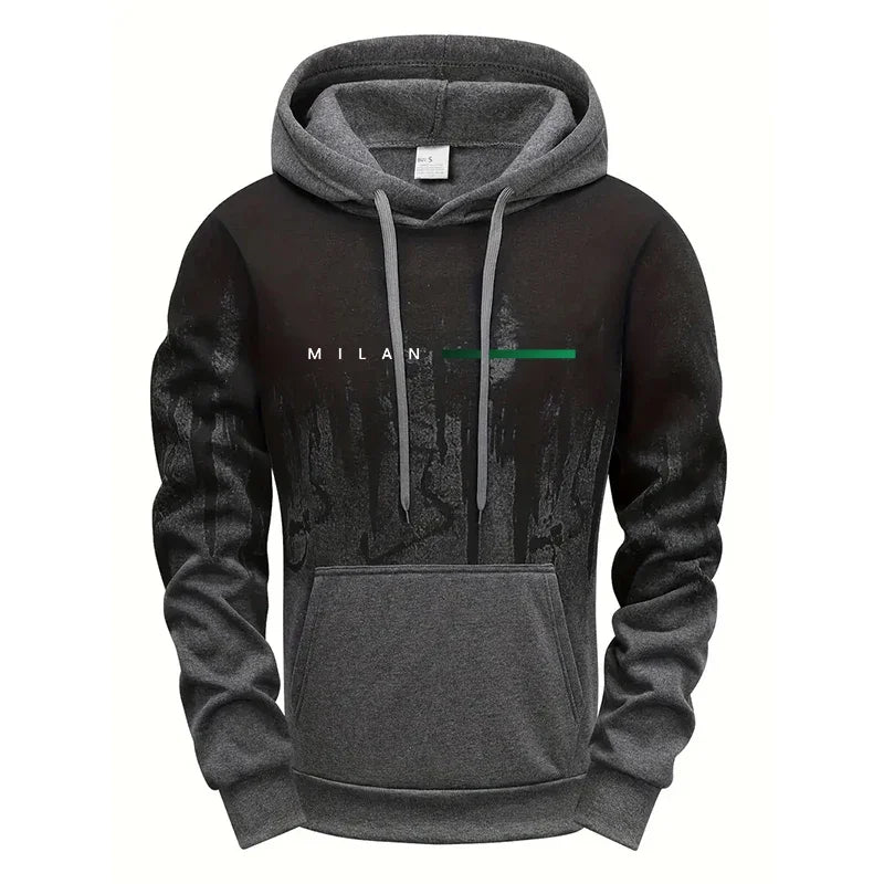 Italy Fashion Men Hooded Sweatshirts