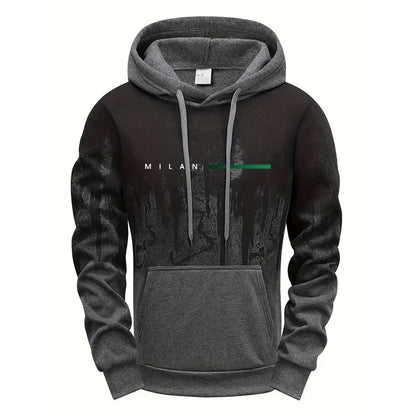 Italy Fashion Men Hooded Sweatshirts