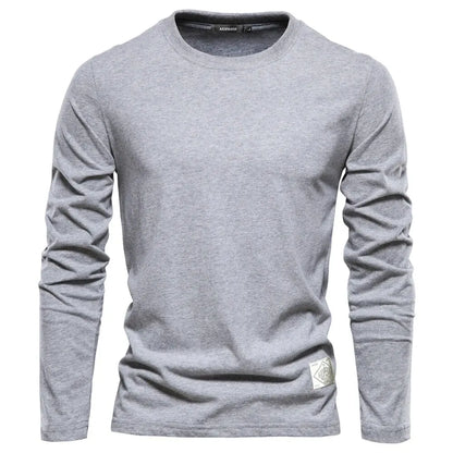 100% Cotton Long Sleeve T Shirt For Men