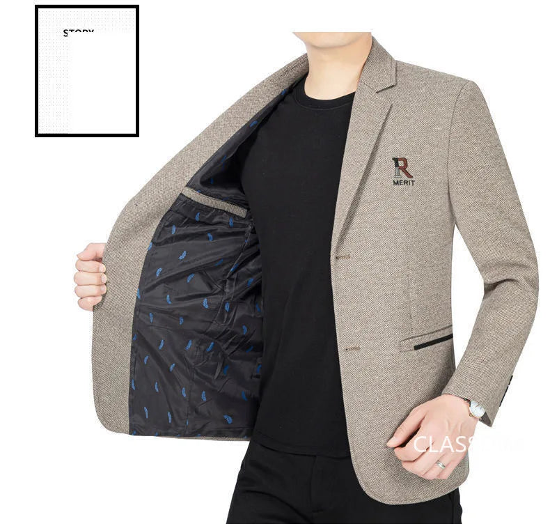 Casual Cashmere Blazers Suits Jackets