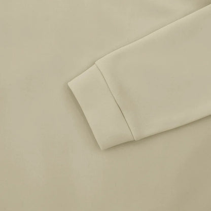 Solid color casual sweater