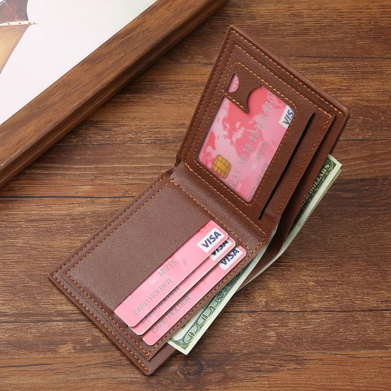 Men's Slim Money Clip Wallet
