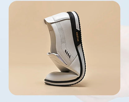 Leather Shoes for Men Designer Loafers High Quality Adult Moccasins