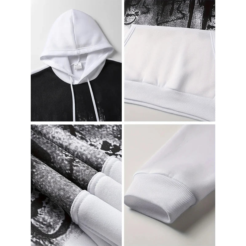 Italy Fashion Men Hooded Sweatshirts