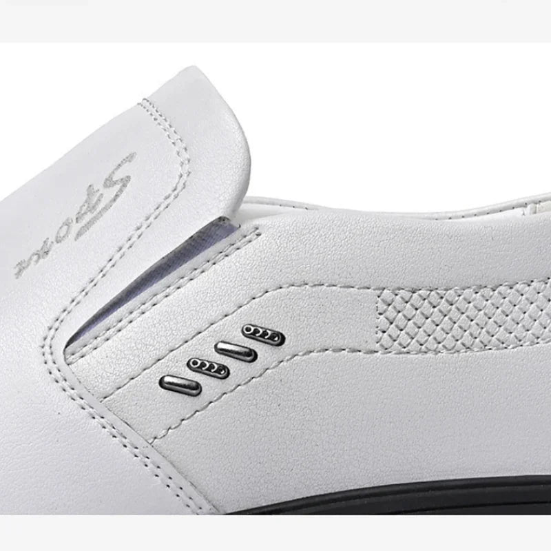 Leather Shoes for Men Designer Loafers High Quality Adult Moccasins