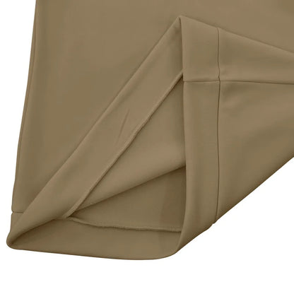 Solid color casual sweater