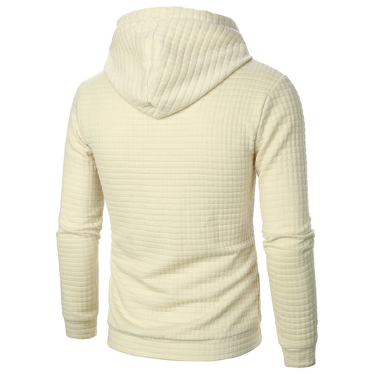 Long sleeve hoodie, warm color hooded sweatshirt coat