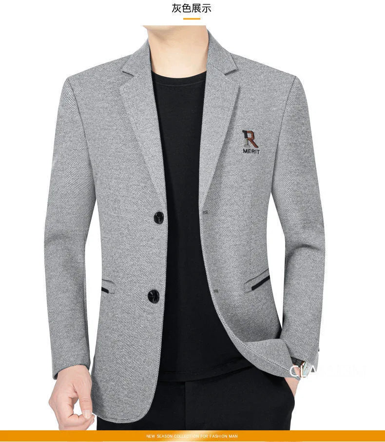 Casual Cashmere Blazers Suits Jackets