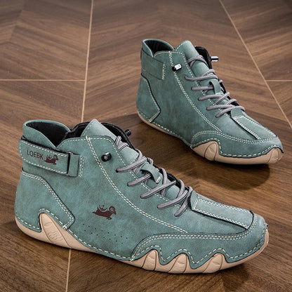 Leather Casual Shoes Sneakers for Men