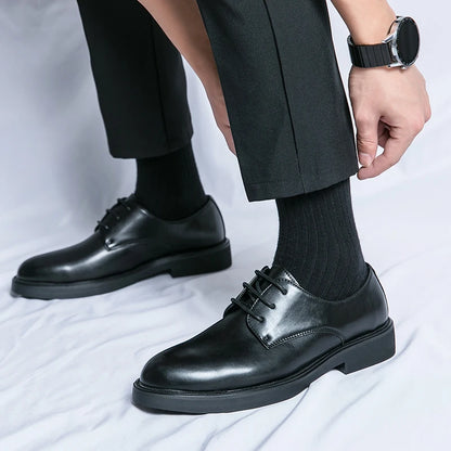 Classic Italy Pointed Toe Leather Shoes
