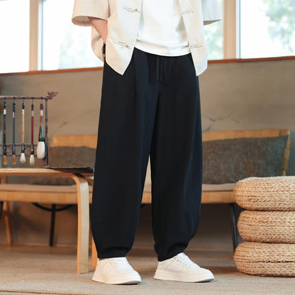New Cotton Linen Harem Pants