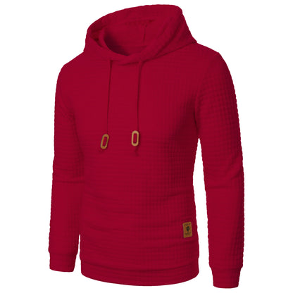 Long sleeve hoodie, warm color hooded sweatshirt coat