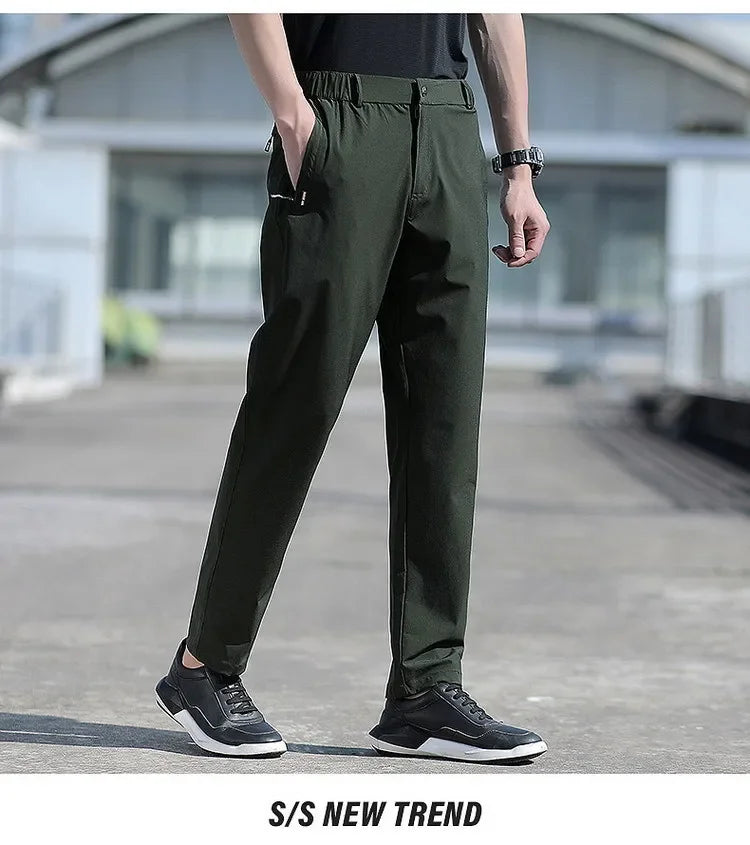 Ice Silk Men's Summer Pants