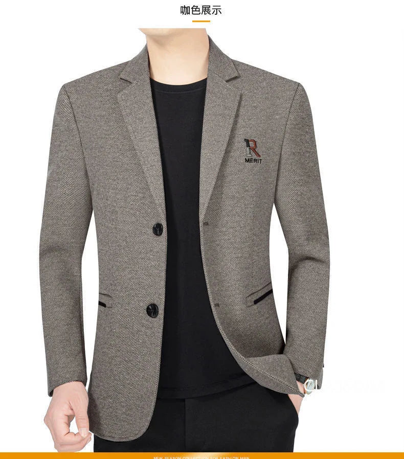 Casual Cashmere Blazers Suits Jackets