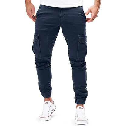 Men Pants Thin Fashion Casual Jogger Pants