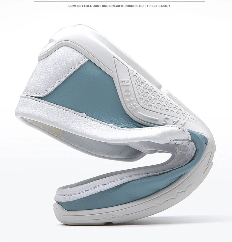 Casual Leather Shoes Classic Soft Hombre Breathable