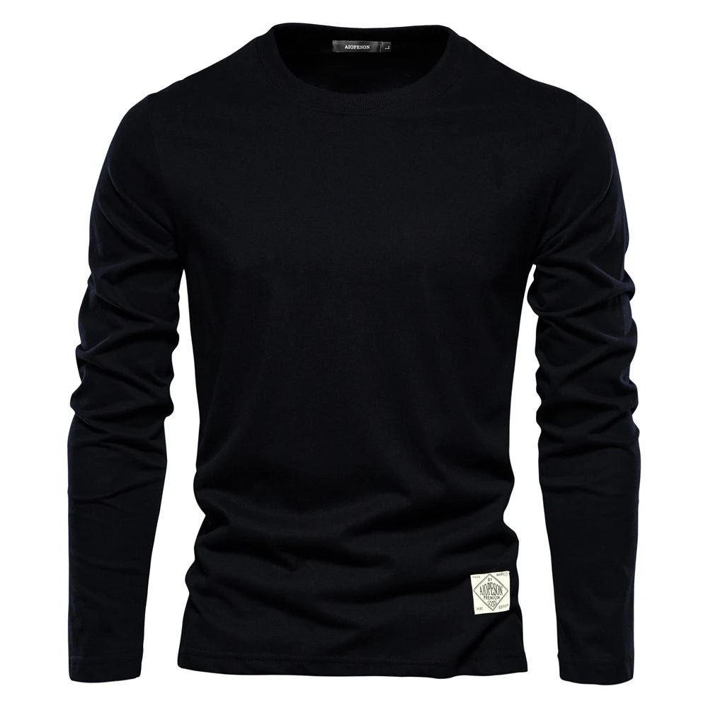 100% Cotton Long Sleeve T Shirt For Men