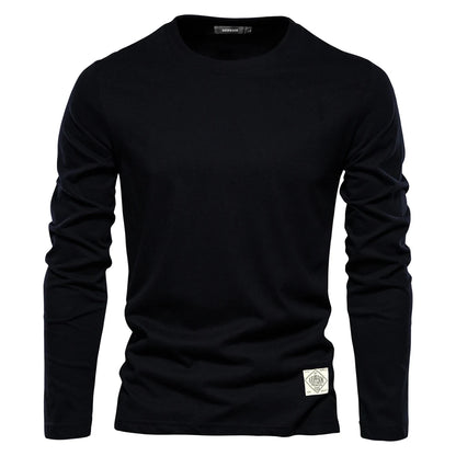 100% Cotton Long Sleeve T Shirt For Men