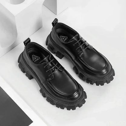 New Chunky Platform Retro Work Shoes